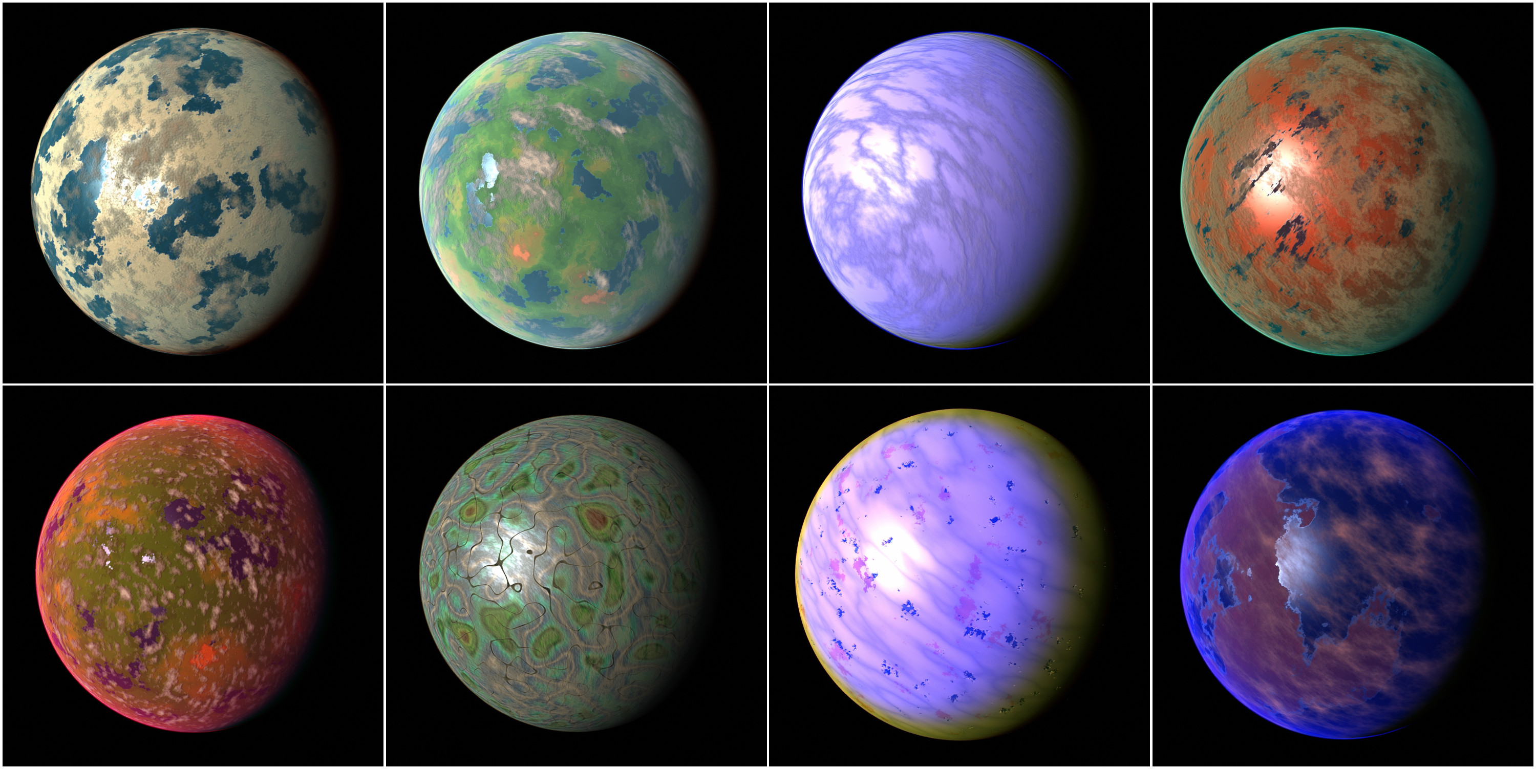 Procedural planets — Gaia Sky docs